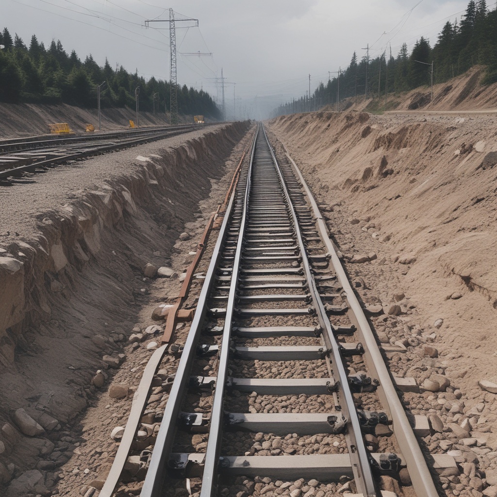 Railway construction project